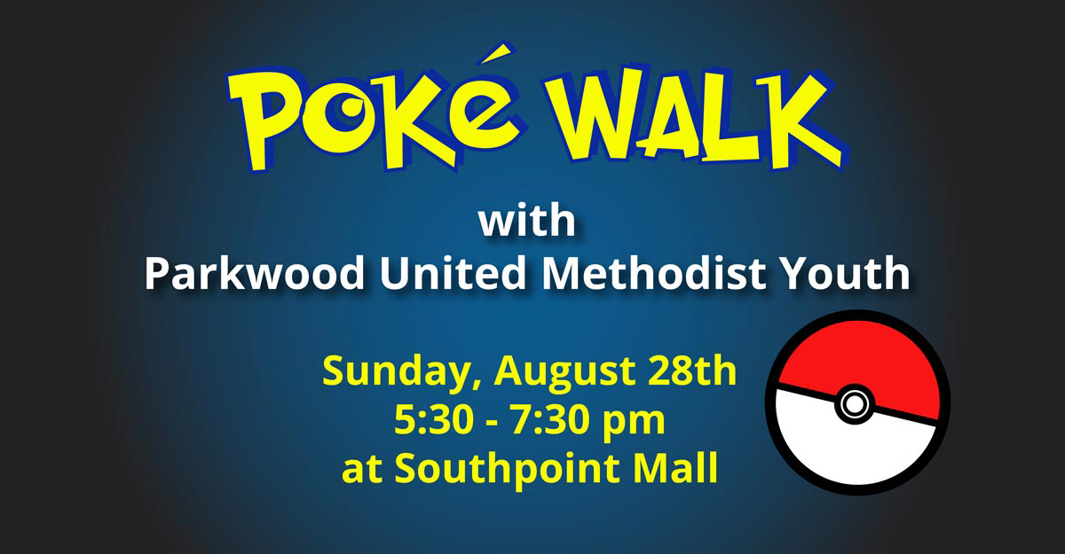 Poke Walk wiith Parkwood UMC Youth
