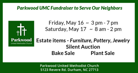 Parkwood UMC Fundraiser 2025